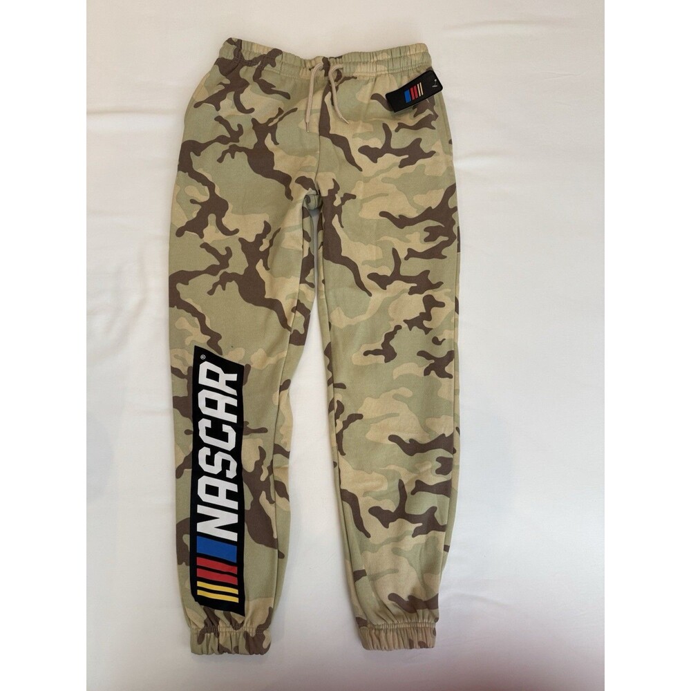 NASCAR Camo Sweatpants Joggers Cotton Blend Small S New NWT